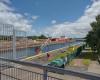 Aussichtsplattform Schleuse