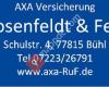 AXA Versicherung Rosenfeldt und Feix