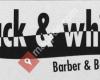 Black and White barbershop
