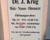 HNO-Arzt Joachim Krug