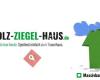 Holz Ziegel  Haus