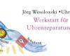 Jörg Wesolowski, Werkstatt für Uhrenreparaturen