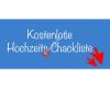 Kostenlose Hochzeit Checkliste