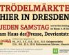 Kunst-, Antik- und Trödelmarkt am Haus der Presse Dresden