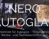 Nero Autoglas NFenten Folientechnik Beschriftung