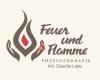 Physiotherapie Feuer und Flamme