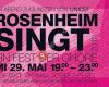 Rosenheim singt 2019-Ein Fest der Chöre